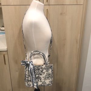 H&M Mini carpet bag hand bag.